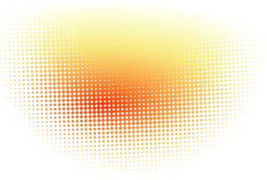 Sunset Halftone Gradient Background PNG Image