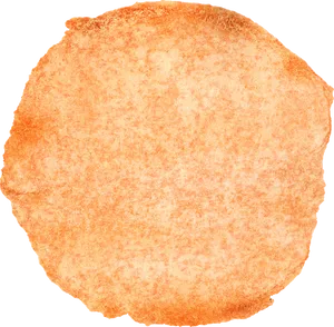 Sunset Orange Watercolor Splotch PNG Image