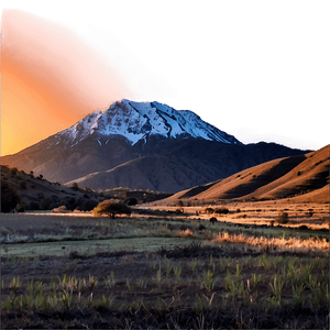 Sunset Over Mountain PNG nqv PNG image with transparent background