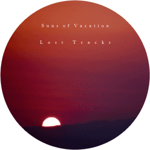 Sunset Silhouette Album Cover PNG image with transparent background