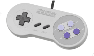 Super Nes Controller, HD Png Download PNG with transparent background