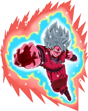 Super Saiyan Aura Power Up.png PNG Image