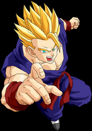 Gohan Ssj2 T A By Jeanpaul007 D3g3yw0 - Dragon Ball Z Adult Gohan Ssj, HD Png Download PNG
