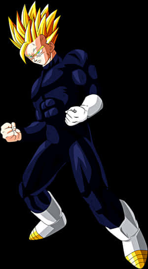 Gohan Super Saiyan Black Suit, HD Png Download PNG