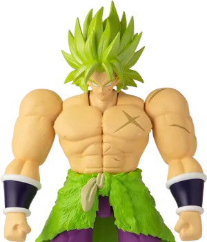 Super Saiyan Goku Figure PNG Image