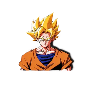 Super Saiyan Goku Hair Png Evq PNG Image