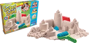 Super Sand Castle Playset PNG Image