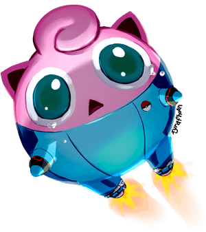 Super Smash Bros - Jigglypuff Zero Suit Samus, HD Png Download PNG image with transparent background