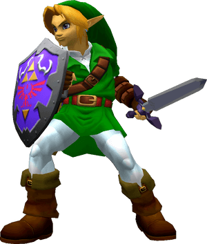 Super Smash Bros Melee Link Render, HD Png Download PNG image with transparent background