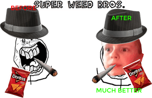 Transparent Weed Hat Png - Forever Alone, Png Download PNG with transparent background