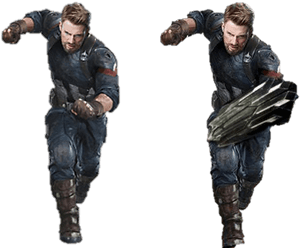 Captain America Infinity War Png , Png Download - Captain America Infinity War Transparent Background, Png Download PNG image with transparent background