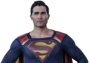 Superhero Actorin Costume PNG Image