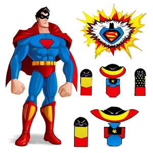 Superhero Cartoon Character Png 06122024 PNG Image