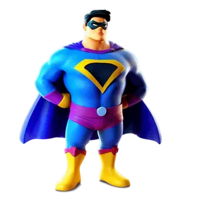 Superhero Cartoon Character Png Wyk PNG Image