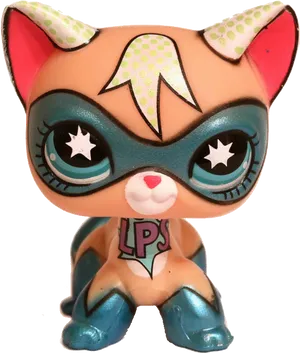 Superhero Cat Figure L P S PNG Image