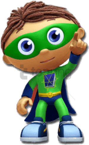 Super Why Clipart Free - Cartoon Boys From Tv Shows, HD Png Download PNG with transparent background