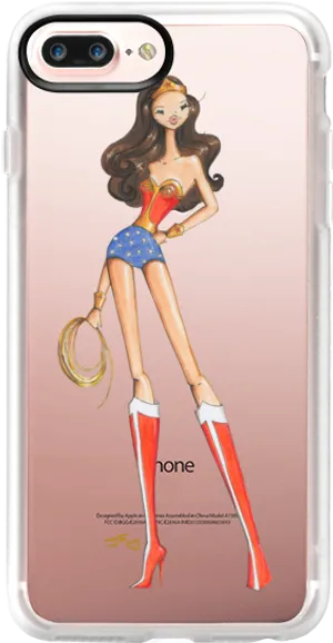 Superhero Fashioni Phone Case PNG Image