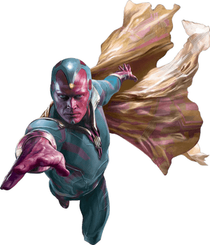 Captain America Civil War Vision, HD Png Download PNG
