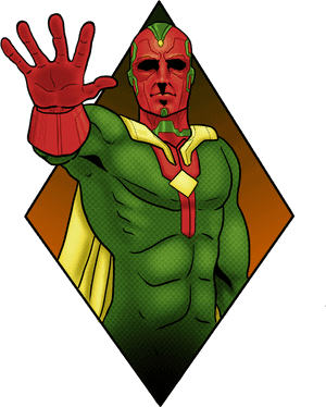 Mcu Vision Vision Marvel Movies Avengers - Vision, HD Png Download PNG