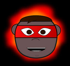 Superhero Monkey Avatar PNG image with transparent background