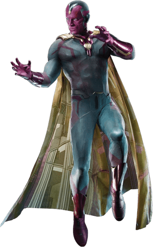 Marvel Vision Clipart Png - Vision Civil War Png, Transparent Png PNG