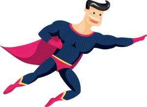 Superman Png Image Background - Hero Png, Transparent Png PNG with transparent background