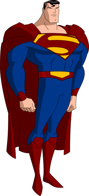 Superman Clipart Superman Clipart - Justice League Cartoon Superman, HD Png Download PNG image with transparent background