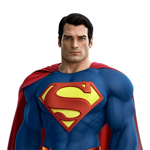 Superman Cartoon PNG 05032024 PNG image with transparent background