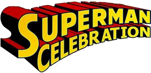 Superman Celebration Logo PNG Image