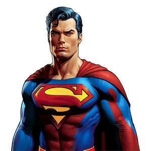 Superman Comic Art PNG jpw PNG image with transparent background