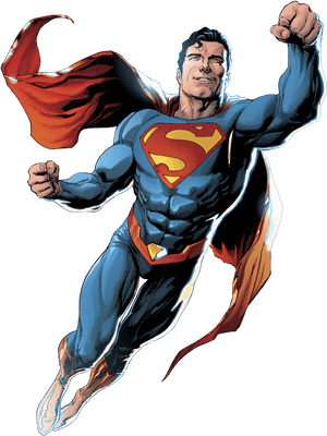 Superman Cartoon Png Classic - Superman Comic Png, Transparent Png PNG image with transparent background
