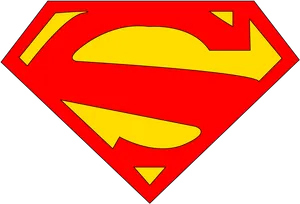 Superman Logo Classic Design PNG Image