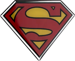 Superman Logo Iconic Design PNG Image