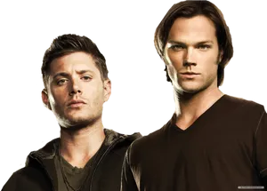 Supernatural_ Brothers_ Portrait PNG Image