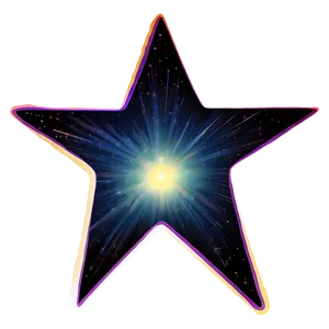 Supernova Star Outline Png Thg PNG Image