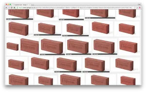 Supreme Branded Bricks Search Results PNG Image