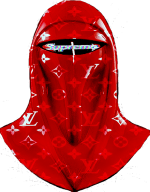 Supreme Hat Png - Supreme Louis Vuitton Mask, Transparent Png PNG image with transparent background