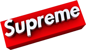 #supreme #3d #supremelogo - Supreme, HD Png Download PNG image with transparent background
