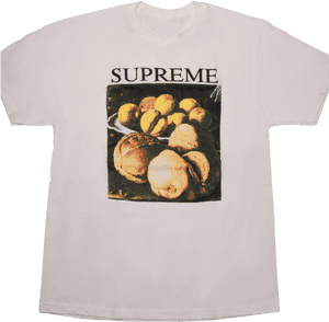 Supreme Still Life Tee Grey, HD Png Download PNG image with transparent background