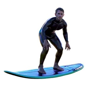 Surfer Action Pose Png 4 PNG Image