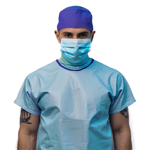 Surgical Mask and Cap PNG 06252024 PNG with transparent background