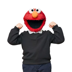 Surprise Elmo Face Expression Png Vay PNG Image