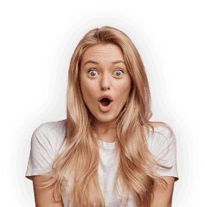 Surprised Woman Model PNG Transparent Image PNG image with transparent background