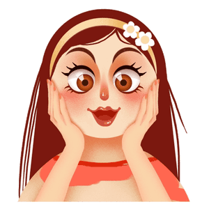 Vector Surprised Woman PNG HD PNG with transparent background