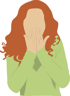 Surprised Woman PNG Pic PNG with transparent background