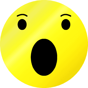 Transparent Surprised Emoji Png - Surprised Facebook Emoji, Png Download PNG image with transparent background