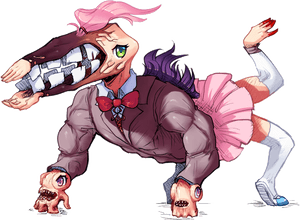 Transparent Monika Doki Doki Png - Doki Doki Literature Club Monster, Png Download PNG image with transparent background