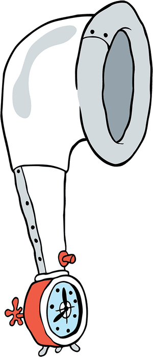 Transparent Ringing Alarm Clock Png, Png Download PNG