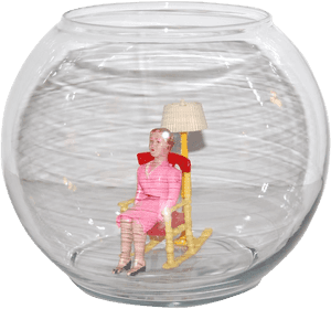 Murano Glass Bowl Fish Plastic - Glass Transparent Png Fish Bowl, Png Download PNG image with transparent background