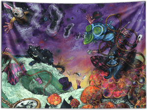 Wonderland'Class= - Psychedelic Alice In Wonderland Art, HD Png Download PNG image with transparent background